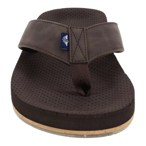 Mens DOCKERS Premium Performance Flip Flop Sandals Size Med 8/9 Large 10/11 NWT - Picture 3 of 6